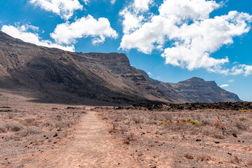 landscape of the mountains