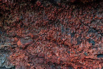 red rock volcano texture