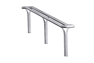 Stainless steel staircase railing