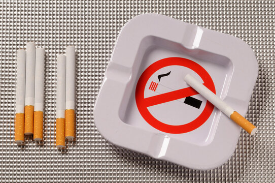 Cigarettes and Ashtray