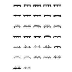 Obraz premium 建物のアイコン,イラスト