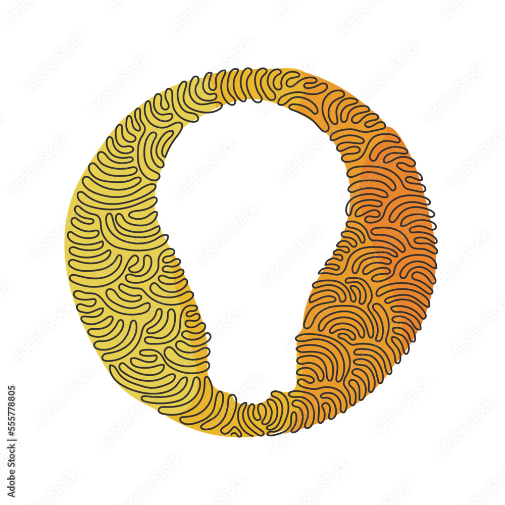 Aufkleber single continuous line drawing bulb icon. single line art of light bulb for business idea, brainstor