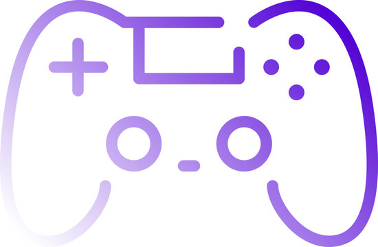 Simple gaming controller icon