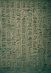 Ancient hieroglyphs background with texture created with Generative AI