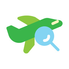 Airplane Flat Icon