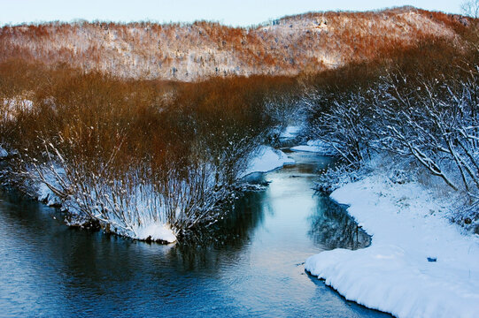 Winter Landscape, Hokkaido, Japan