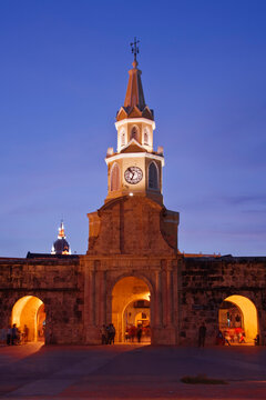 Puerta del Reloj, Cartagena, Colombia