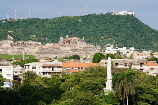 Castillo de San Felipe de Barajas and Convento de la Popa, Cartagena, Colombia
