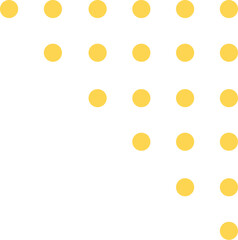 Corner dots illustration