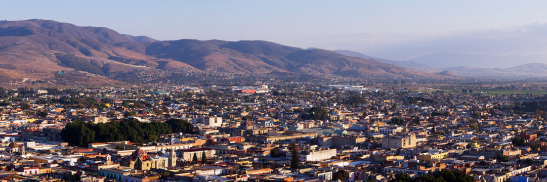 Cityscape of Oaxaca, Mexico