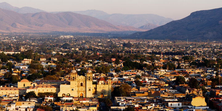 Cityscape of Oaxaca, Mexico