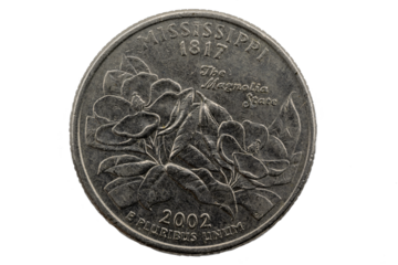 Mississippi State Quarter, 50 state quarters 1817 - 2002