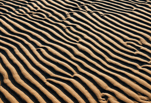 Abstract Patterns on Sand