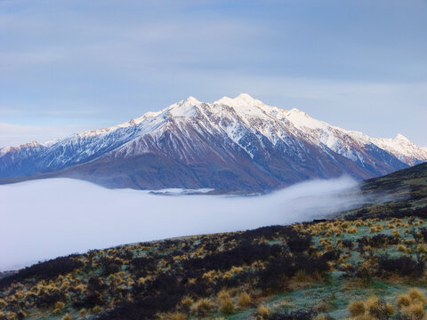 Mount D'Archiac, Rangitata Valley, New Zealand