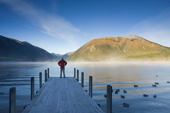 Lake Rotoiti, Nelson Lakes National Park, South Island, New Zealand
