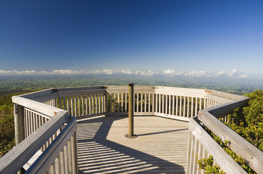 Lookout, Egmont National Park, North Island, New Zealand