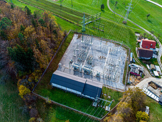 Rural electrical substation