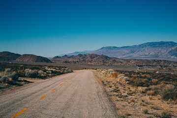 Fototapeta premium A Road in the High Desert