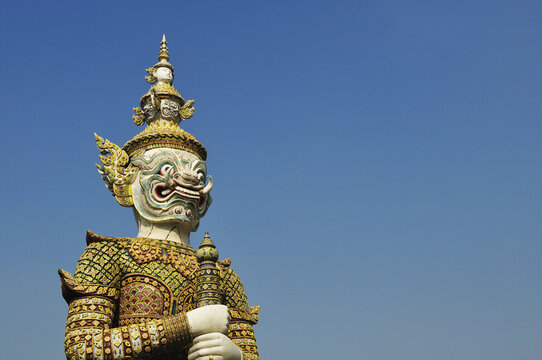 Statue, Grand Palace, Bangkok, Thailand