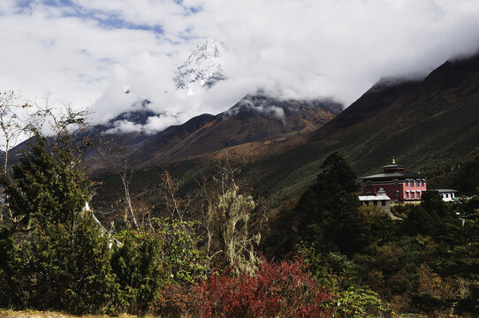 Tengboche Monastery, Tengboche, Khumjung, Sagarmatha National Park, Khumbu, Solukhumbu District, Sagarmatha, Purwanchal, Nepal