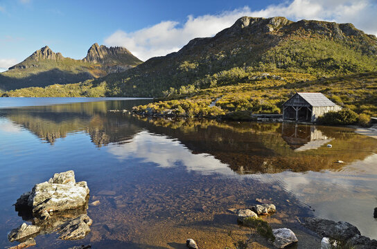 Cradle Mountain and Dove Lake, Cradle Mountain-Lake St Clair National Park, UNESCO World Heritage Area, Tasmania, Australia