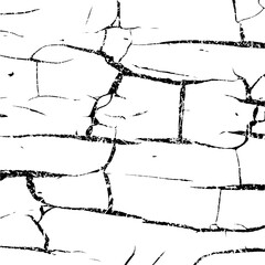 Grunge scratched backdrop. Distress texture of spots, stains, ink, dots, stripes. Design element for pattern, grungy effect, template and background. Monochrome vector illustration