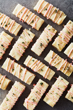 Grapefruit short bread cookies