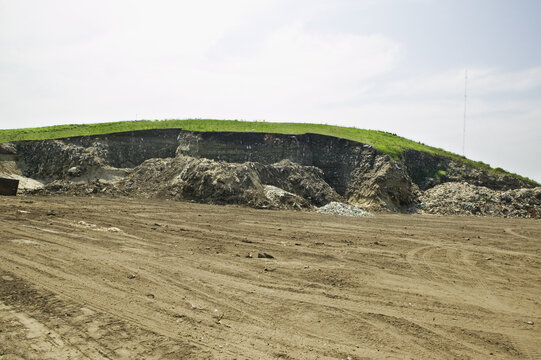 Dune of Waste Materials, Nantucket, Massachusetts, USA