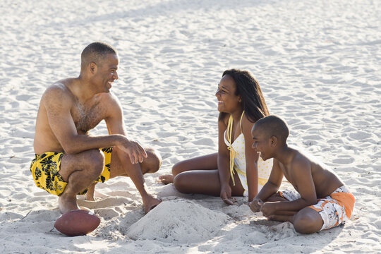 Family at Beach