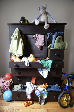 Messy Child's Dresser