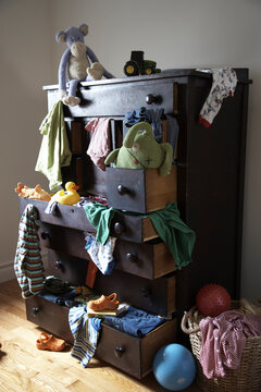 Messy Child's Dresser