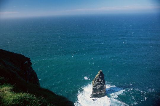 View of Water from Cliffs of Moher, Ireland