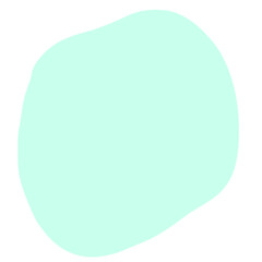 Green Abstract Blob