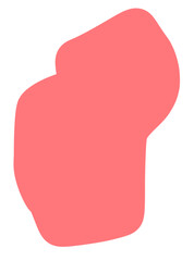Pink Abstract Blob