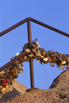 Locks of Love, Mt Huanghan, Anhui Province, China