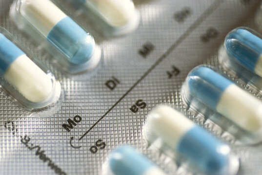 Close-Up of Pills