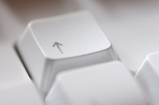 Close-Up of Computer Key