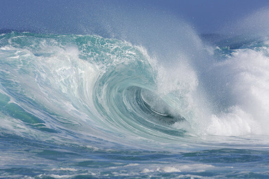 Wave, North Shore, Oahu, Hawaii, USA