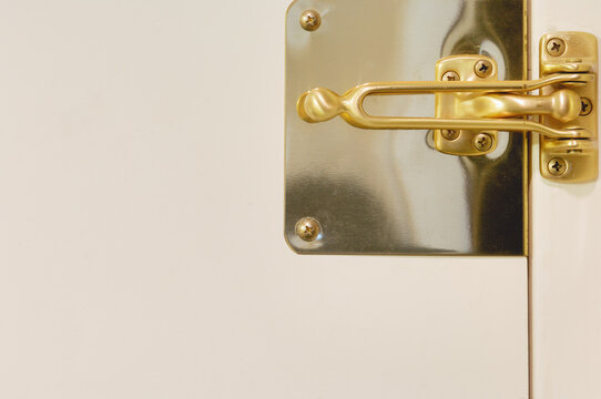 Close-Up of Door Lock