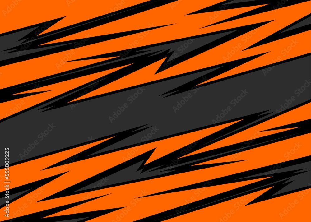 Poster abstract background with reflective sharp arrow pattern and with some copy space area
