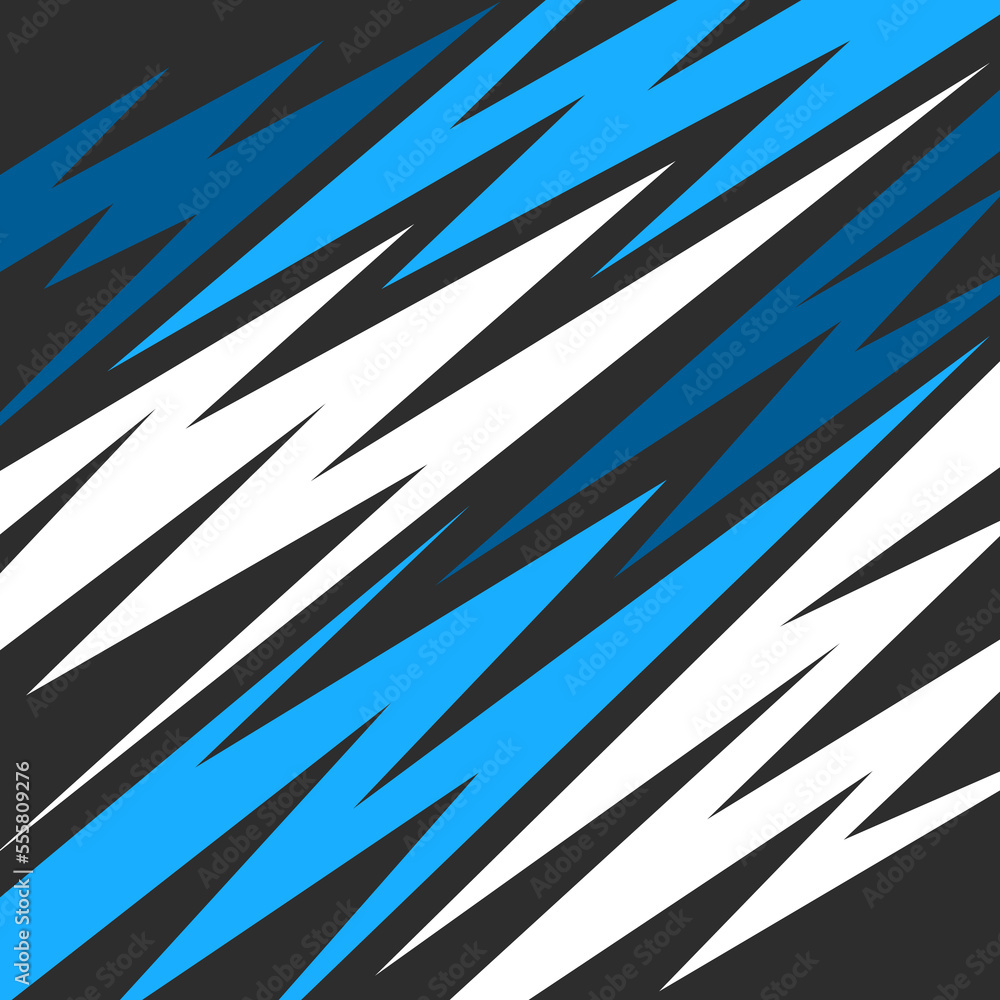 Poster abstract background with colorful sharp and arrow pattern