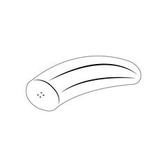 banana icon illustration vector