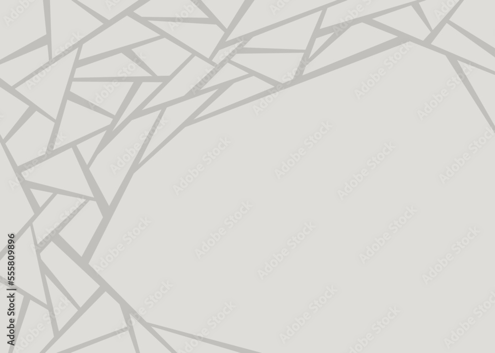 Poster minimalist background with geometric line pattern and some copy space area