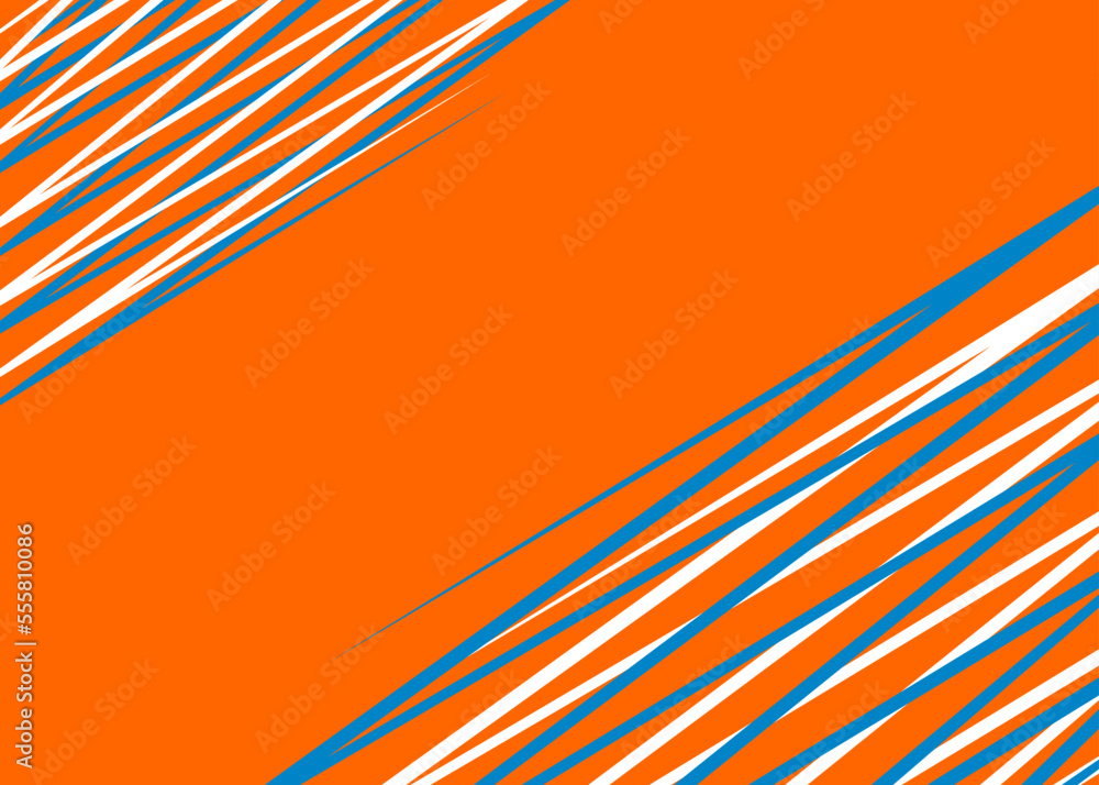 Poster minimalist background with overlapping zigzag pattern and with some copy space area