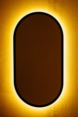 Obraz premium Interior mirror, Wall mirror with LED lighting