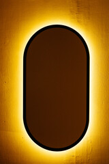 Obraz premium Interior mirror, Wall mirror with LED lighting