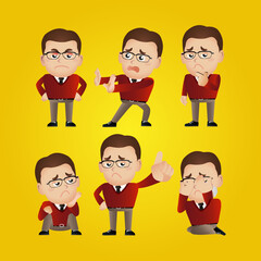 businessman set