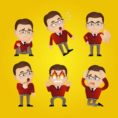 businessman set