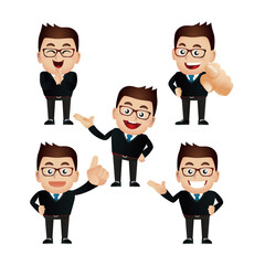 Business people set 