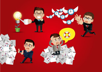 Business people collection